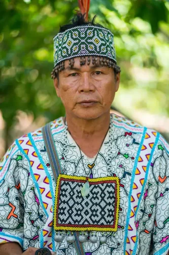 Portrait of Maestro Pervis Urquia at Mokapari Nete